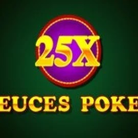 25x Deuces Poker slot icon by iSoftBet, available at WinLion Casino