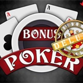 Official Table Games logo: Bonus Poker Deluxe - 3 Hands by RTG (Reel Time Gaming) at WinLion Casino