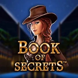 Book of Secrets slot logo by SYNOT Games at WinLion Casino