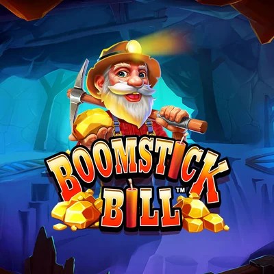 Boomstick Bill slot logo by High Limit Studio at WinLion Casino