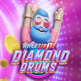 Hyper Strike Diamond Drums slot icon by Gameburger Studios, available at WinLion Casino