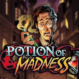 Potion of Madness slot logo by Play'n GO at WinLion Casino