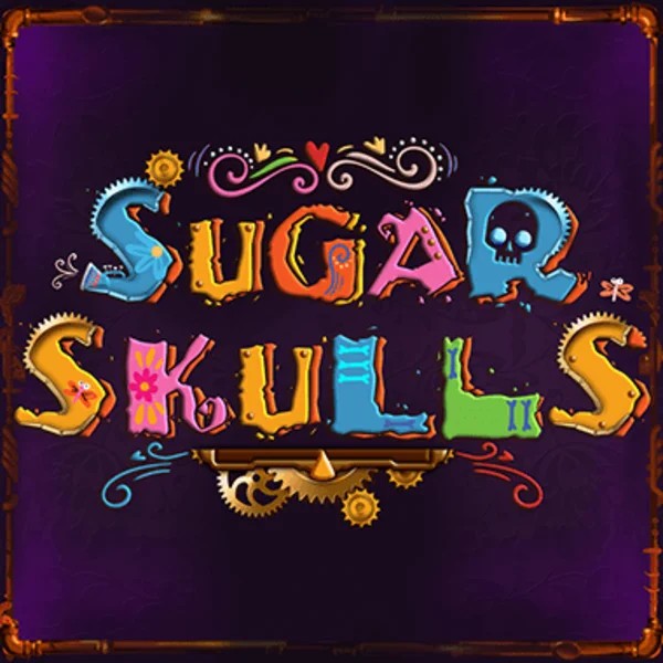 Sugar Skulls online game logo by Booming Games on winlioncasinoo.ca