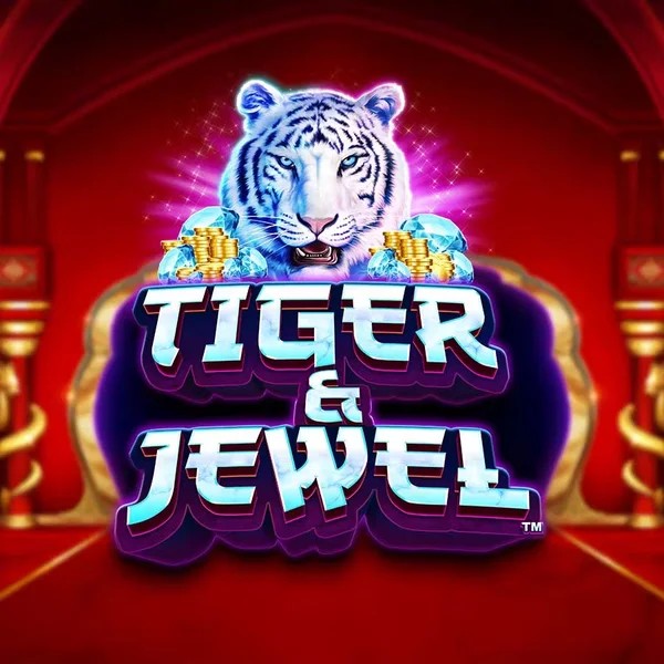 Official Slots logo: Tiger and Jewel by Greentube at WinLion Casino