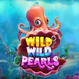 Wild Wild Pearls online game logo by Pragmatic Play on winlioncasinoo.ca
